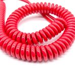 Yaylı Spiral Kablo, Spring Spiral Cable 3 Core 6 meters Stretch Polyurethane Pure Copper Multiple Sizes(13AWG 2.5mm2)