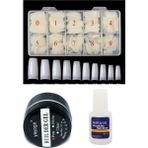 Yayoge Protez Tırnak Tips ve Jel Set