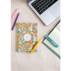 Yaz Desenli Bez Ciltli Defter - 8
