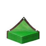 Yaz gölgesi kumaşı, ağ güneş şemsiyesi, bahçe, oda, güneş koruması, gölge mumları, dış mekan, kamp, araba, veranda için tente (yeşil, 2 x 2 m)