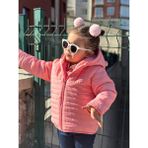 Yaz Kids İÇİ POLAR ŞİŞME MONT - Pembe - 5 Yaş