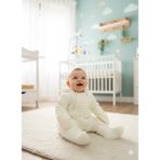 Yaz Kids Kozmonot EL AYAK PATİK DETAYLI TULUM - Beyaz - 3 Ay