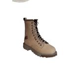 Yaz Kış Ayakkabı YAZKIŞ Kadın Krem (Nut) Zümrüt 3cm Topuklu Fermuarlı Spor Postal Bot Krem 39