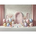 Yaz Sıcaklığında Renkli Bir Arka Plan - 200X150CM - Stüdyo Fonu