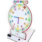 Yaz Sil Montessori Saat Eğitimi Ahşap Eğitici Saat Saat Öğrenme Eğitici Set Eğitim Materyali