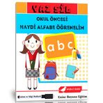 Yaz Sil Okul Öncesi Haydi Alfabe Öğrenelim Kitabı