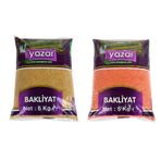 Yazar 5 Kg Pilavlık Bulgur + 5 Kg Kırmızı Mercimek