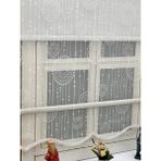 Yazar Home Çift Mekanizmalı Boncuklu Tül Stor Perde - 3566 - 160 x 200 cm - Beyaz