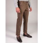 Yazı Klasik Fit Likralı Erkek Kanvas Pantolon-7078