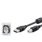 Yazıcı Kablo 3 M Hadron HD4741 Siyah HDX7506