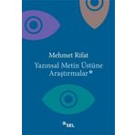 Yazınsal Metin Üstüne Araştırmalar - Mehmet Rıfat