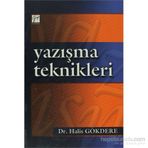 YAZIŞMA TEKNIKLERI - HALIS GÖKDERE