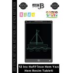#Yazıtableti 12 Inc Lcd Ekran Kalemli Dijital Çizim Tableti Yazı Tahtası Boyama Resim Akıllı Tablet