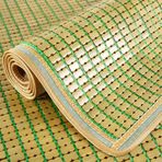 Yazlık Uyku Matı, Mahjong Koltuk Klima Matı, Yastık Matı, Bambu Soğuk Koltuk Matı(60x240cm(1.96x7.87ft))
