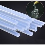 Yazline Global Kalın Silikon Çubuk 10’lu Paket – Şeffaf Yedek Silikon