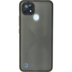 Yazline Global Mey Ithalat® Realme C21 Kılıf Montreal Silikon Kapak - Siyah