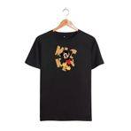 YAZOİN Mickey Mouse 1 Kadın T-Shirt Kısa Kollu Bisiklet Yaka Erkek Çocuk Regular Fit Giyim Oversize