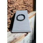 Y&B ŞIK TASARIM UNİSEX KAN TAŞI & LAV TAŞI BİLEKLİK ( 18 - 19 CM )