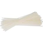 Yboxe 1000 Adet Beyaz Plastik Cırt Kelepçe 3.6 mm X 370 mm