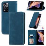 YBROY Asus ROG Phone 5 Ultimate için Kılıf, Manyetik Kapaklı Deri Birinci Sınıf Cüzdan Telefon Kılıfı, Kart Yuvalı ve Katlanır Standlı, Asus ROG Phone 5 Ultimate için Kılıf Kapağı (Mavi)