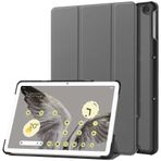YBROY Google Pixel Tablet 11.0 için Kılıf, Premium Deri Kapaklı Tablet Kılıfı, Stand Fonksiyonlu Otomatik Uyanma/Uyku, Google Pixel Tablet 11.0 için Kapak (Gri)