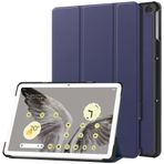 YBROY Google Pixel Tablet 11.0 için Kılıf, Premium Deri Kapaklı Tablet Kılıfı, Stand Fonksiyonlu Otomatik Uyanma/Uyku, Google Pixel Tablet 11.0 için Kapak (Lacivert)