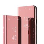 YBROY Honor X50 GT için Kılıf, Uyku/Uyanma Fonksiyonlu Ayna Kaplama Kapaklı Kılıf, Katlanır Braket, Honor X50 GT Kapağı için Akıllı Telefon Kılıfı. (Gül altın)
