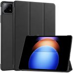 YBROY Xiaomi Pad 6S PRO 12.4 Tablet için Kılıf, Otomatik Uyandırma / Uyku Standı Fonksiyonu, Manyetik Kapatma, Ultra İnce Kılıf Xiaomi Pad 6S PRO 12.4.4 için. (Kırmızı)