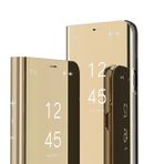 YBROY Xiaomi Poco C50 için Kılıf, Uyku/Uyanma İşlevli Ayna Kaplama Kapaklı Kılıf, Katlanır Braket, Xiaomi Poco C50 için Akıllı Telefon Kılıfı.(Altın)