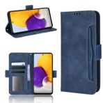 YBROY Xiaomi Poco M6 Pro 4G için Kılıf, Manyetik Kapaklı Deri Birinci Sınıf Cüzdan Telefon Kılıfı, Kart Yuvalı ve Katlanır Standlı, Xiaomi Poco M6 Pro 4G için Kılıf Kapağı (Mavi)