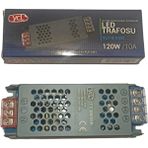 Ycl 12V LED Trafosu 10A 120W 10 Metre - Ylt-S 4100 - 5 x 14 x 2,5 cm - Çok Renkli