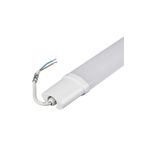 YCL 18 W Ledli Etanj Yatay Bant Armatür - Beyaz Işık (6500K) - 60 Cm - Ip65 - Yba-318b