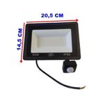 Ycl 50w Hareket Sensörlü Led Projektör 6500k Beyaz Işık Beyaz
