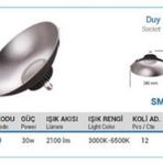 Ycl 50w Yüksek Tavan Led Tavan Armatür E27 Duy