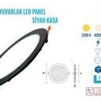 Ycl ALP-1212G 12W Sıva Altı Yuvarlak Günışığı Led Panel