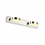 YCL YDA-2008 2’li Yarım Daire Krom Led Tablo Duvar Aplik