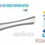 Ycl YDA-615G 15W 52 cm 4000K Yatay Led Duvar Aplik