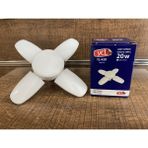 Ycl YL-420 Beyaz (6500K) 1600 Lm 20 Watt Dört Yapraklı Papatya LED Ampul