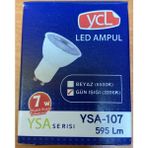 Ycl YSA-107 7 Watt Gün Işığı Işık GU10 Starter Duy LED Ampül - 10 - 20 W - Beyaz