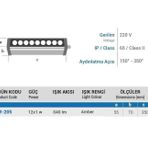 Ycl YW-205G 12x1 W 35 cm Günışığı Wallwasher