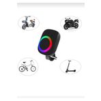 YclShop Speaker Bluetooth Bisiklet GidonUyumlu Kablosuz Hoparlör Suya Dayanıklı AndroidiPhone Uyumlu