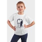 YCN TEKSTİL 23 Nisan Atatürk Baskılı Tshirt Gösteri Kutlama Kıyafeti 0-24