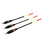 Yctze Dayanıklı Ahşap Balıkçılık Şamandıralar 3 Adet Set, 1.5+6g, 1.5+5g, 1.5+4g, Buzda Balık Tutma Bobberleri, Kayar Şamandıra Waggler, Alabalık Ve Crappie Için Kaba Sinek Takımı