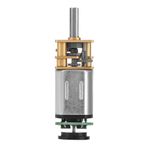 Yctze DC6V 2W Mini Dişli Motor, Manyetik Kodlu Diskli, Hall Enkoderli, Modeller Için Küçük Elektrik Motorlu, Pille Çalışan, Sonsuz Dişli Mikro Redüktör, RPM Enkoderli (6V 60RPM)