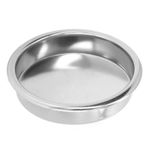 Yctze Kör filtre, 58 mm paslanmaz çelik-R¨¹cksp¨¹ ek metal kör filtre kahve makinesi R¨¹cksp¨¹ ek sepet kahve makinesi aksesuarı