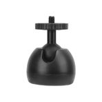 Yctze Mini Tripod Top Başlığı, 360 Derece Dönebilen, Kamera Video Standı, Çoğu Tripodla Uyumlu, ABS Malzeme, Siyah