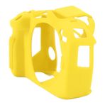 Yctze R50 Için Kamuflaj Silikon Kamera Kılıfı Kaymaz Çizik Dijital Kamera Ile Uyumlu Slim Fit Yumuşak Muhafaza Kaplaması Veya R50 Için Kamera Aksesuarları (YELLOW)