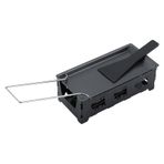 Yctze Taşınabilir Yapışmaz Peynir Raclette Rotaster, Fırın Tepsisi Ile, Ev Mutfak Izgarası Için Ocak Seti, Peynir Eritmek Için Mini Raclette Izgara