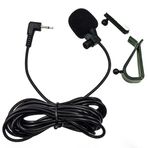 YDC Telefon Görüşmeleri ve Siri On CarPlay Alıcısı için 3.5mm Mikrofon Bluetooth ve Eller Serbest Hoparlörlü Toyota Pikap Radyo ile Uyumlu, Sony MEX-N4100BT, xav-w650bt, wx-gs920bh 3.5-MIC
