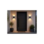 YDGR 2’li Modern Solar LED Bahçe Aplik Lambası